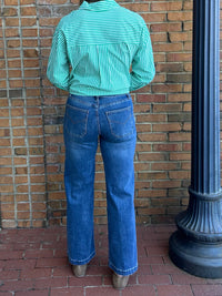 Mica High Rise wide leg denim