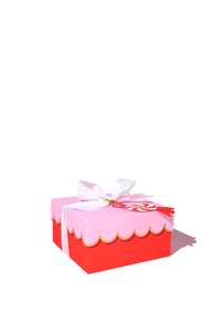 Christmas Scalloped Bath Balm Set