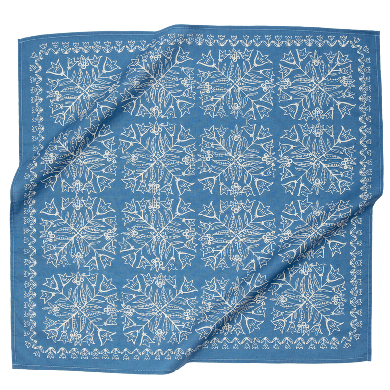 Handker Blue  Scarf