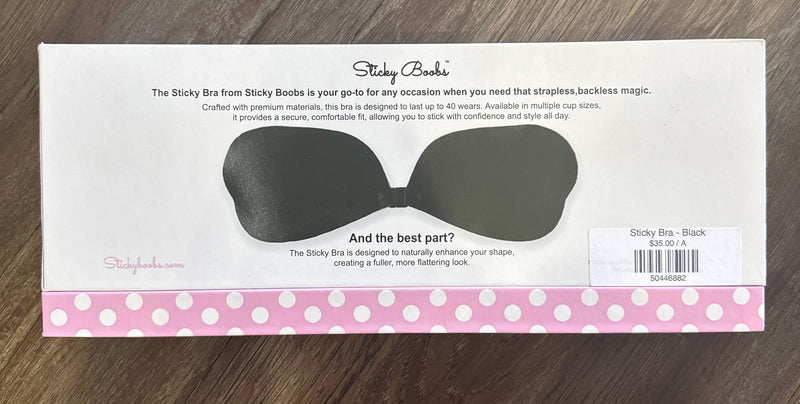 Sticky Bra - Black