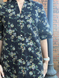 Entro Black And Floral Dress