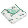 Golf Around Baby Muslin Blanket