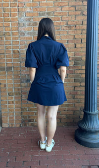 Bishop Young Jacquelin Bubble Sleeve Dress