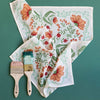 Handker White Floral Bandana Scarf