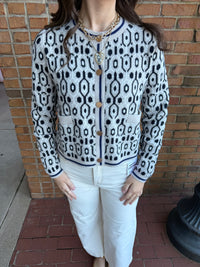 THML Gold Button Sweater