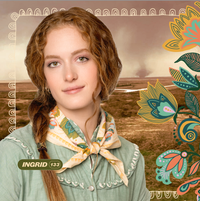 Handker Cream Bandana Scarf