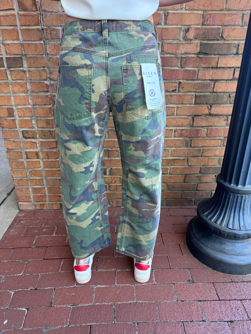 Risen Camo Jeans