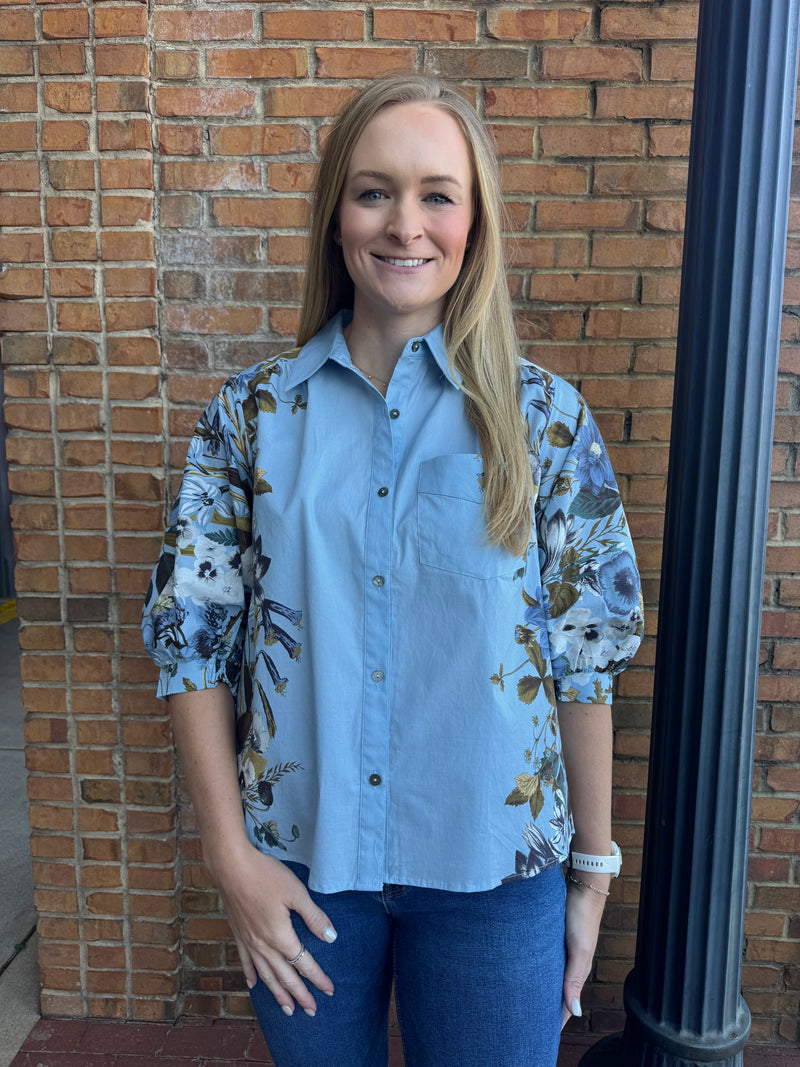 Fall Blooms Blouse