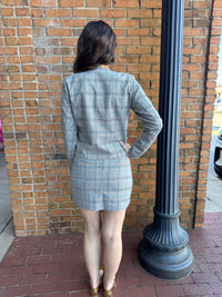 Bishop young plaid button up jacket