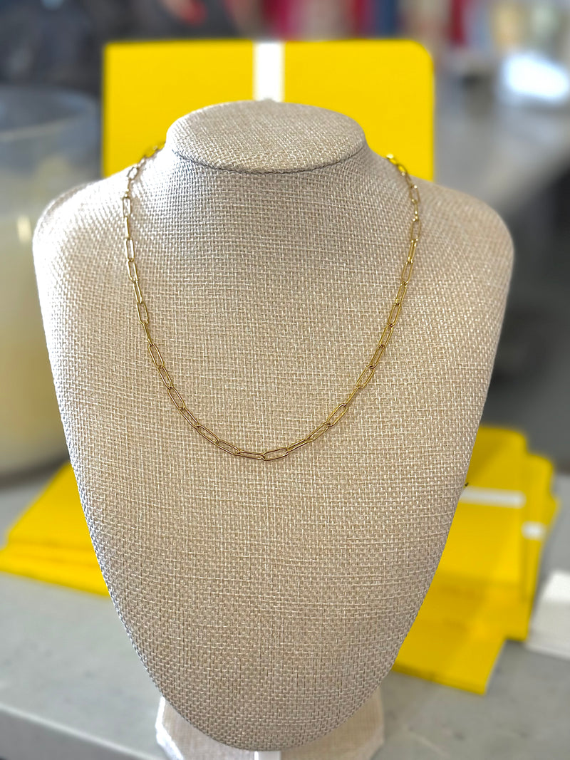 Paperclip with three charms