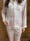 Pink Toile Pajama Set