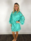 The Seraphina Dress - Teal