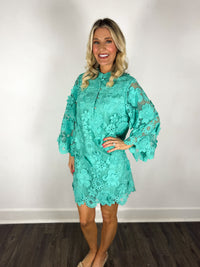 The Seraphina Dress - Teal