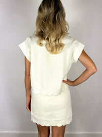 Tennis Girl Scalloped Skort