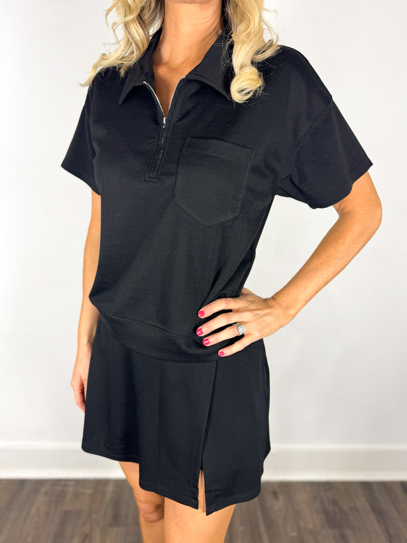 Ready Set Skort - Black