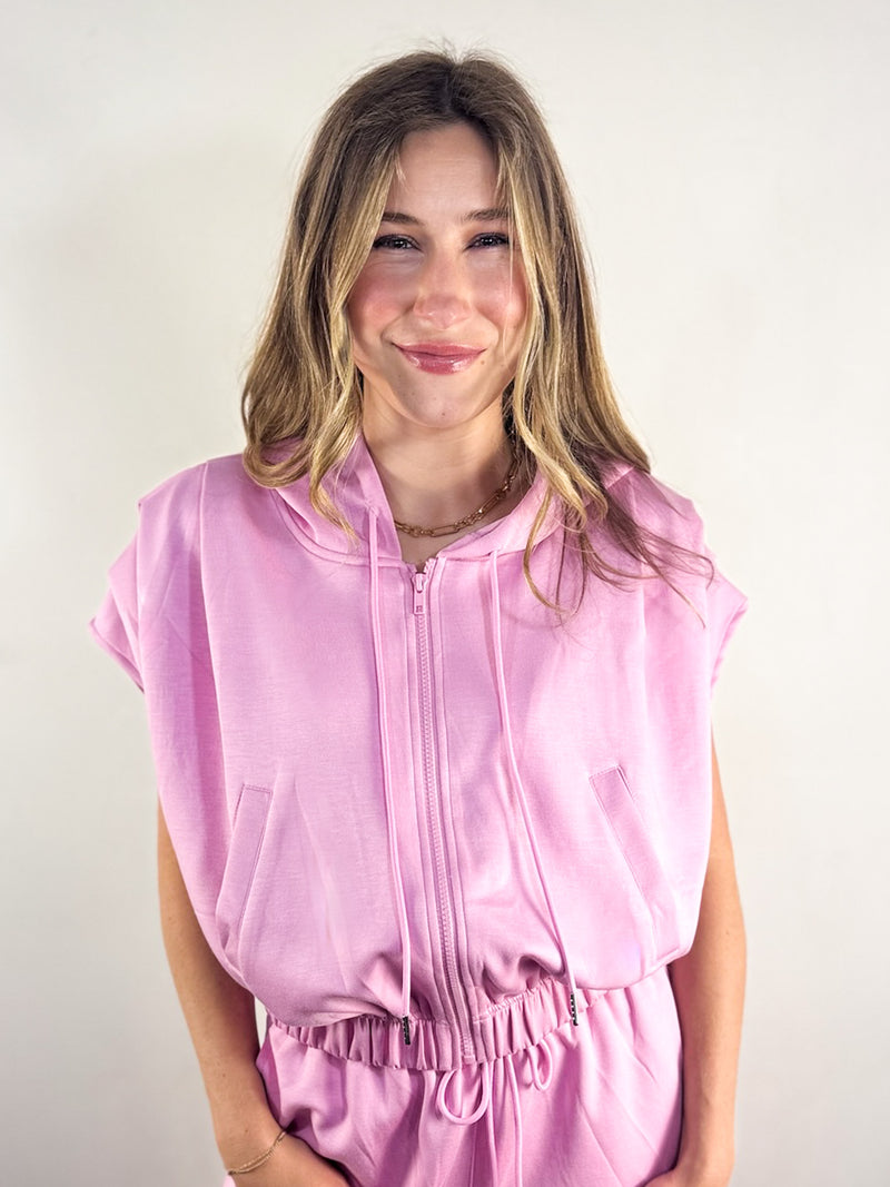 On The Court Top - Pink