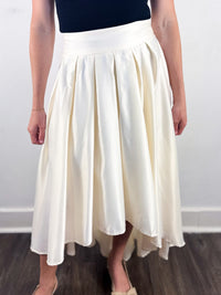 Tea Time High Low Midi Skirt