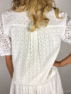 Eyelet Love You Top