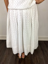 Eyelet Love You Skirt