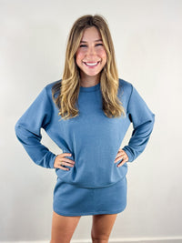 Ocean Drive Skort - Jean Blue