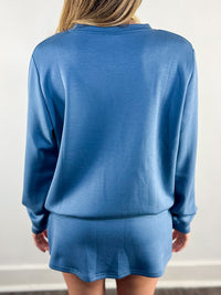 Ocean Drive Skort - Jean Blue