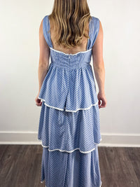 Sweet N' Stripes Midi Dress