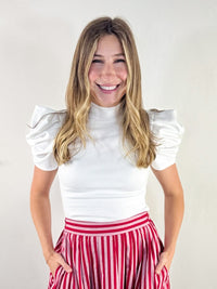 Tini Time Bodysuit - White