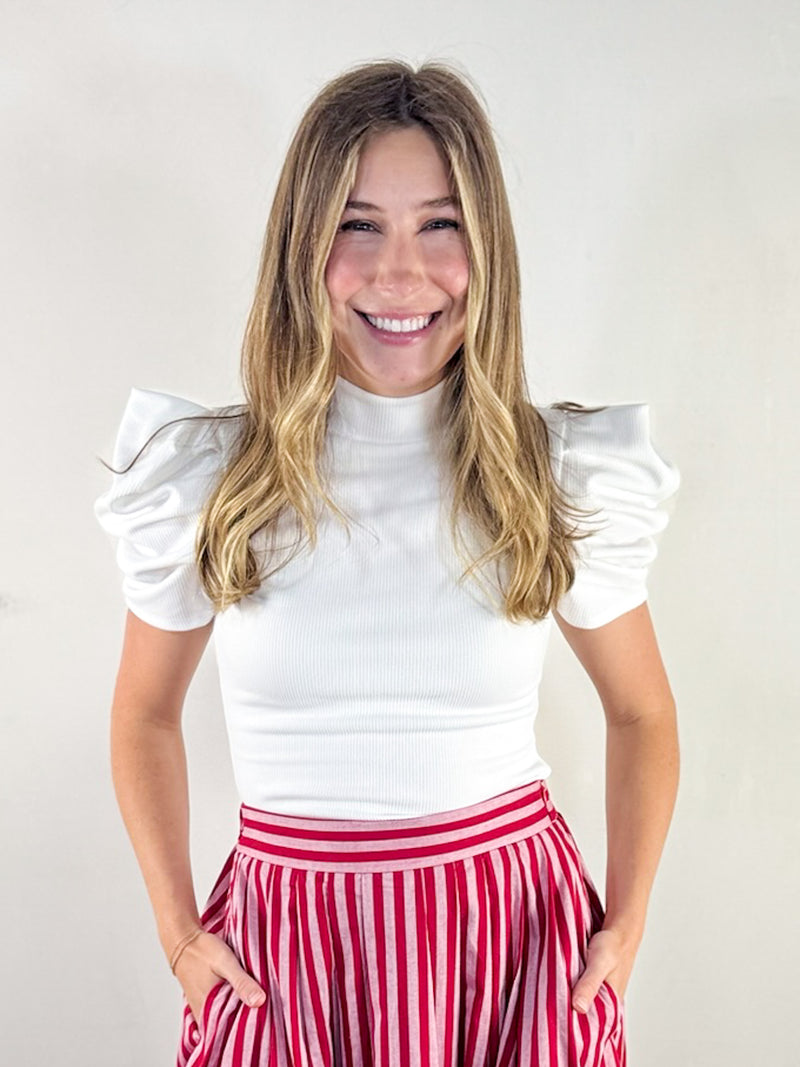 Tini Time Bodysuit - White