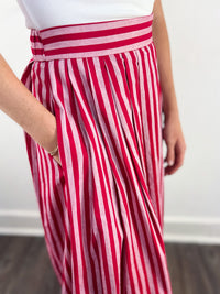 Girls Night Out Striped Skirt
