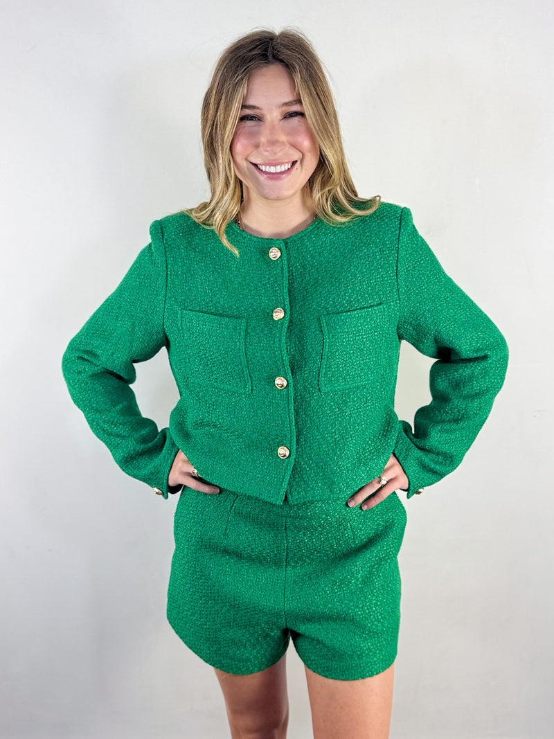 Going Green Tweed Jacket