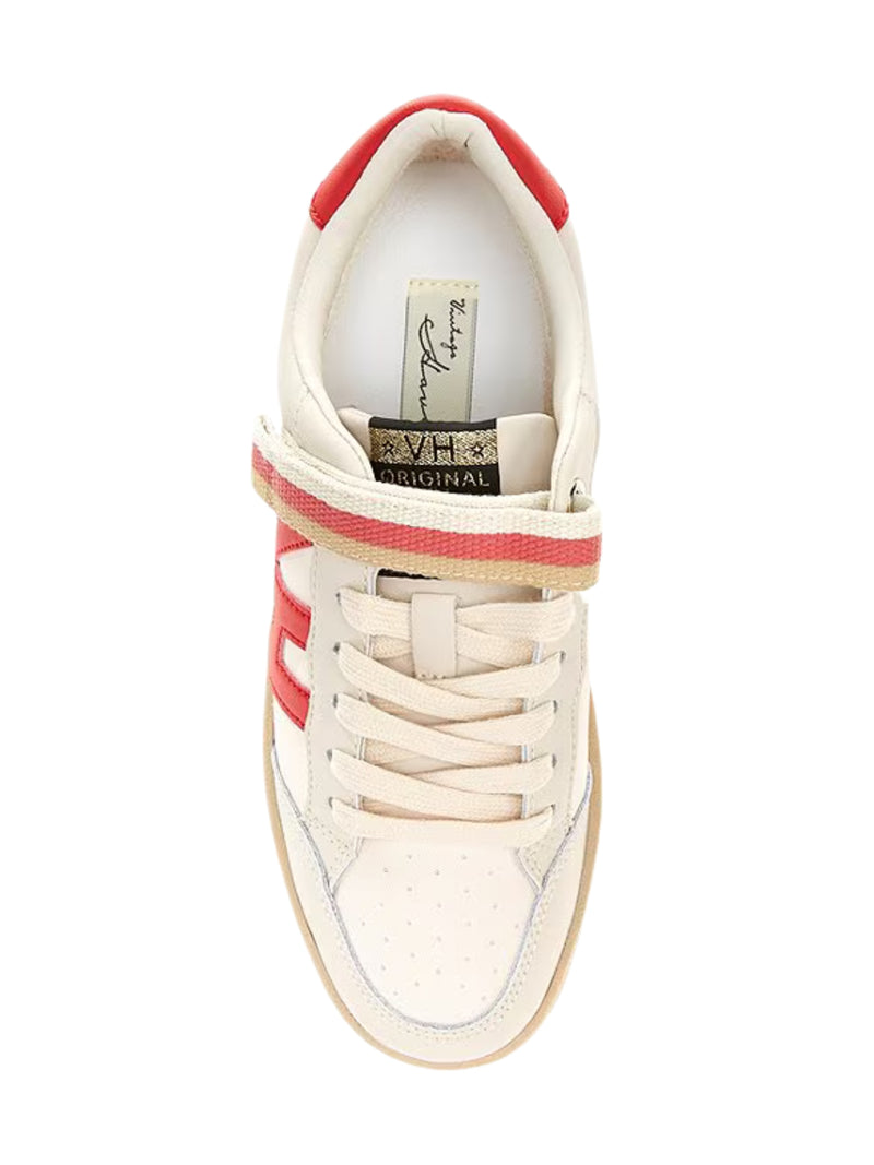 Vintage Havana Red Velcro Sneaker