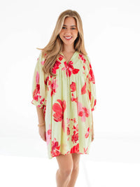 Alara Puff Sleeve Dress